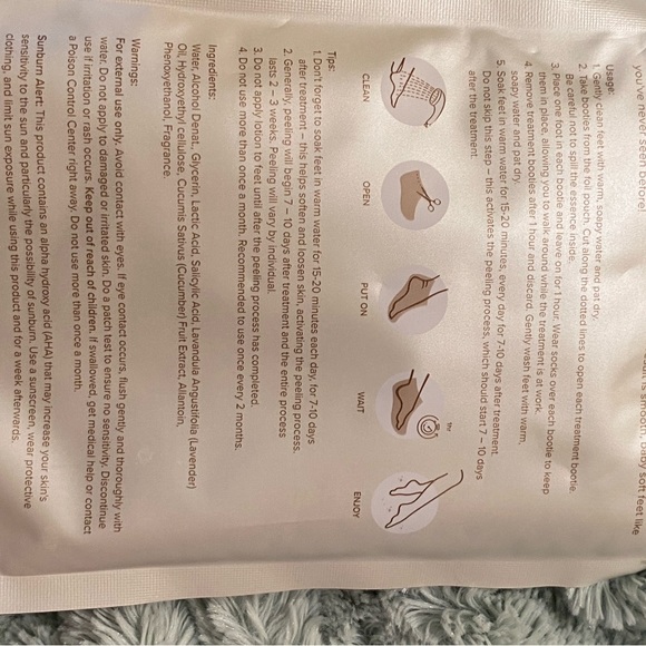 Crepe Erase Body Firm with Bonus foot peeling Booties - Picture 10 of 10